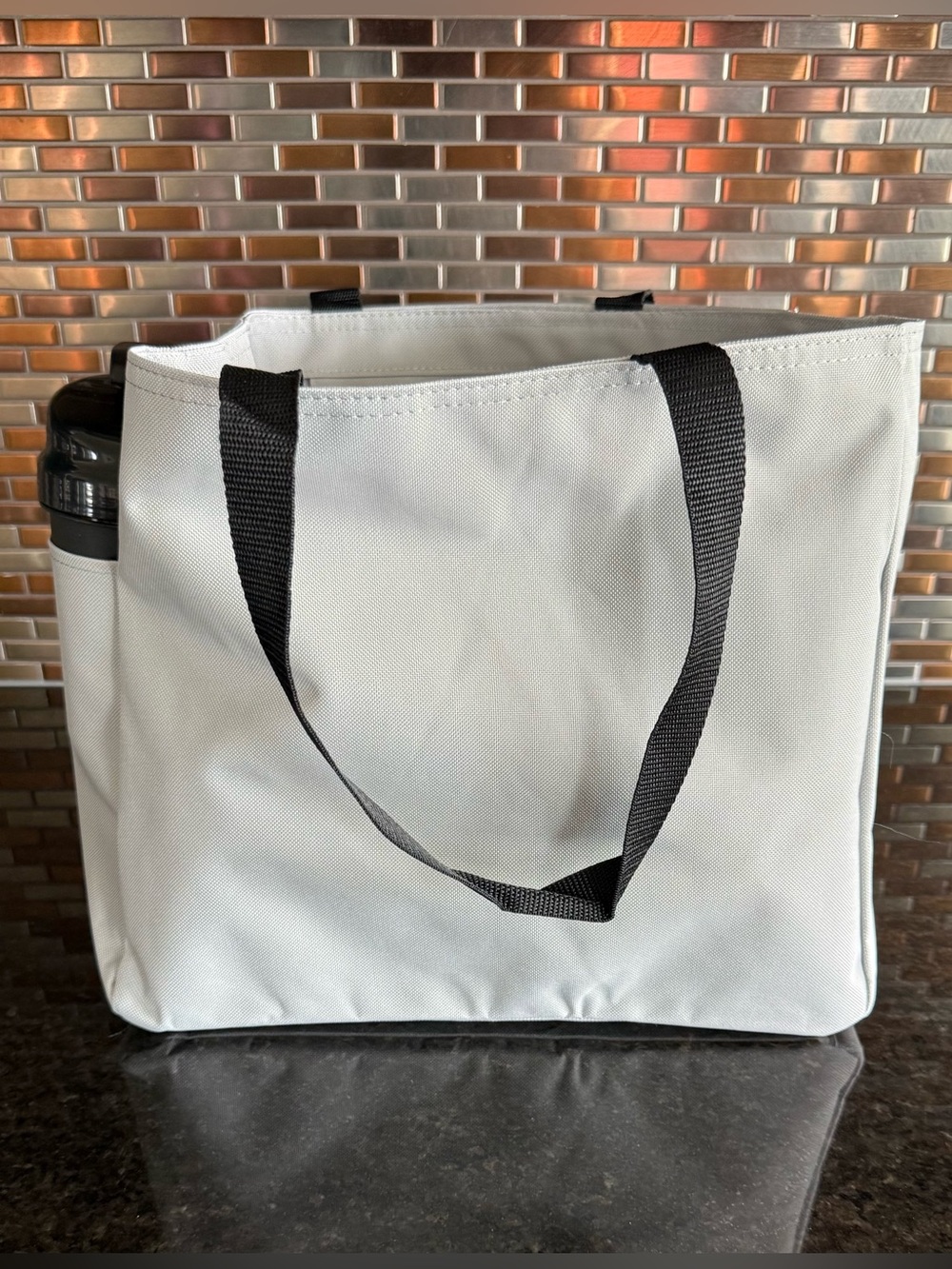 Versatile Light Grey 🤍Tote Bag for Baby Items, Shopping, Gym… - Bundle & Save!